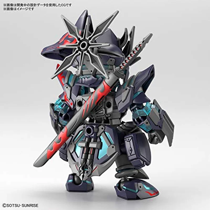 bandai-sdw-heroes-sasuke-delta-gundam-gunpla-modellbausatz-nr-06 image 3