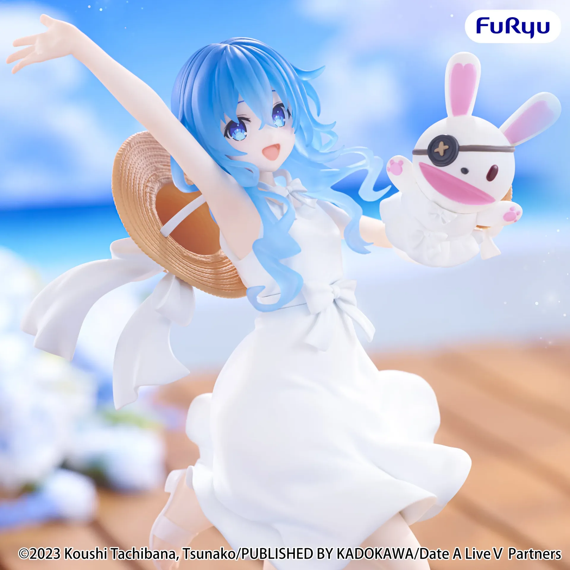 date-a-live-v-yoshino-summer-dress-figur-sommerkleid image 5