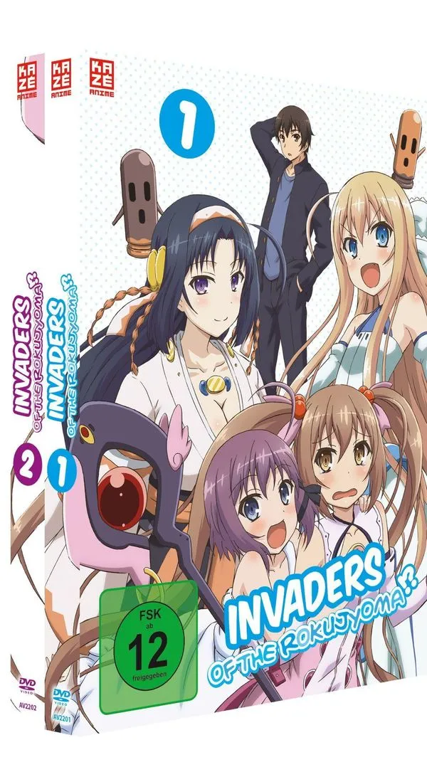 kaz-anime-invaders-of-rokujyoma-gesamtausgabe-dvd image 1