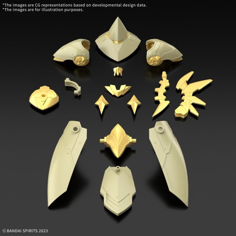 bandai-30mf-a13-liber-sorcerer-class-up-armor-modellbausatz image 3