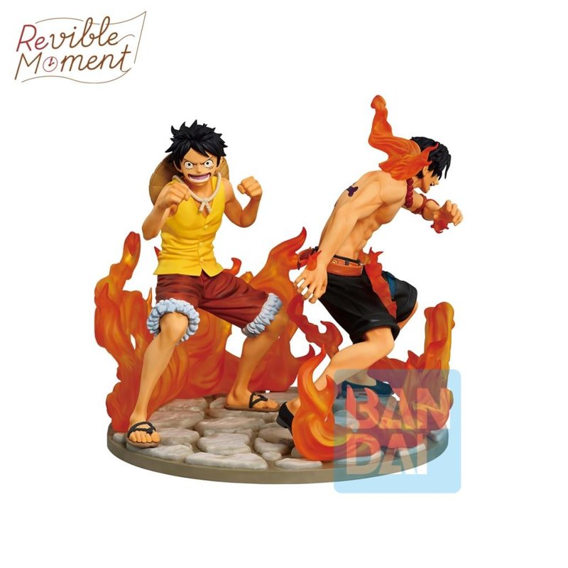 banpresto-one-piece-ace-luffy-dramatic-memories-figur-set image 2