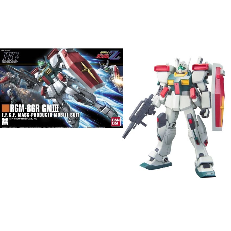 bandai-gundam-hguc-gm-iii-1-144-modellbausatz-nr-126 image 3