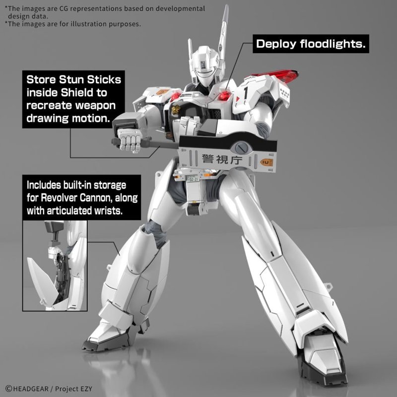 bandai-rg-1-48-av-98-ingram-plus-patlabor-modellbausatz image 3