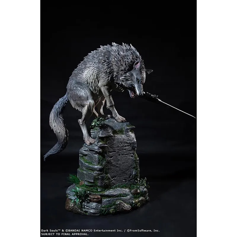 dark-souls-sif-great-grey-wolf-resin-statue-55-cm-nummeriert image 1