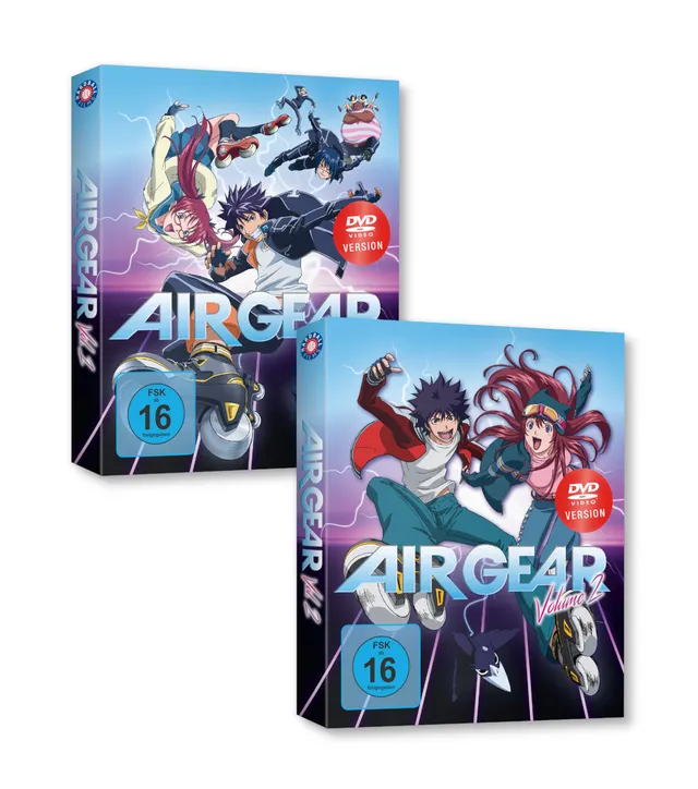 air-gear-dvd-bundle-vol-1-2-anime-dvd-mit-25-episoden image 1