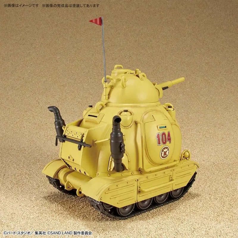 bandai-sand-land-1-35-tank-104-modellbausatz-fahrzeug image 2