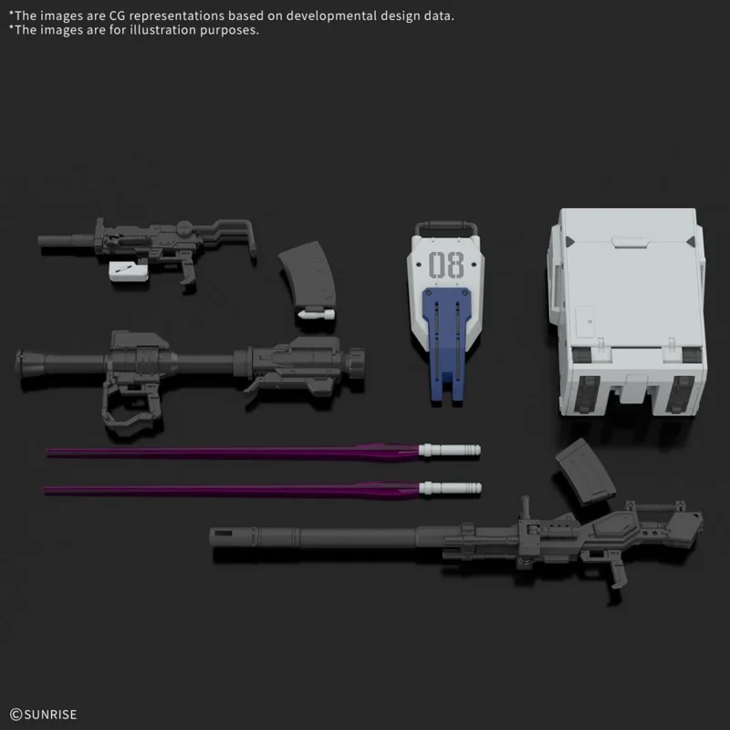 bandai-rg-44-gundam-ground-type-gunpla-1-144-modellbausatz image 5