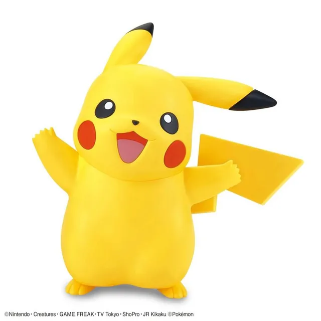 bandai-pok-mon-quick-01-pikachu-model-kit-steckbausatz image 1