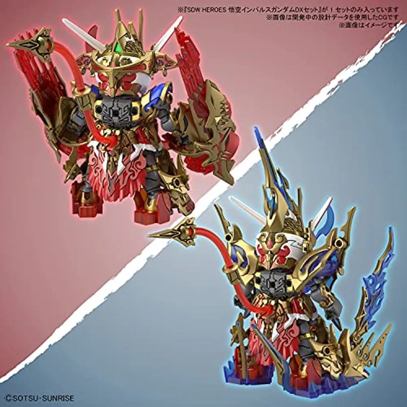 bandai-gundam-sdw-heroes-black-triharo-clear-set image 4
