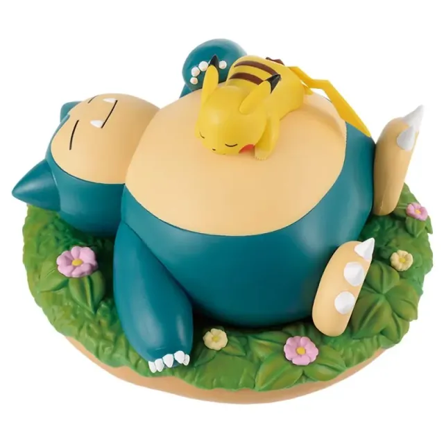 pokemon-pikachu-relaxo-snorlax-sammelfigur-set image 1