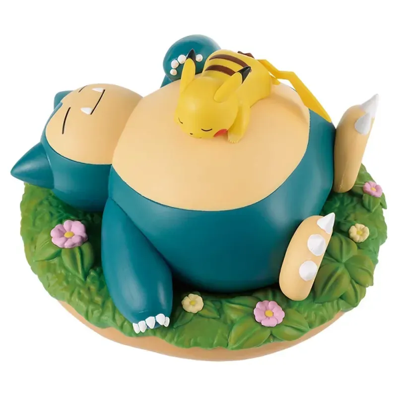 pokemon-pikachu-relaxo-snorlax-sammelfigur-set image 1