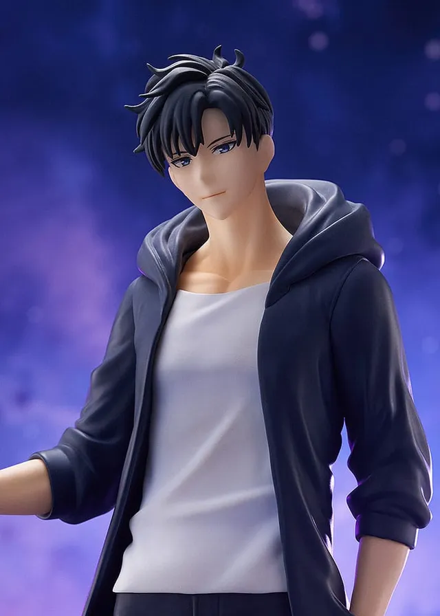 good-smile-solo-leveling-sung-jinwoo-pop-up-parade-l-size-figur-24-cm image 1