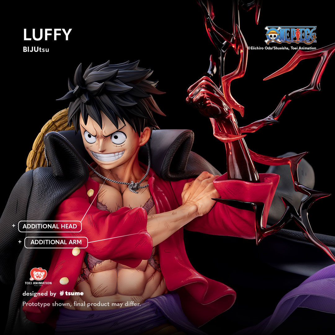 tsume-one-piece-luffy-bijutsu-resin-statue-59-cm image 5