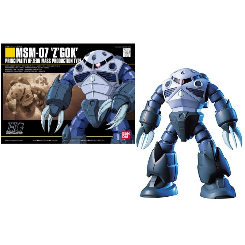 bandai-hguc-006-z-gok-1-144-modellbausatz-high-grade image 2