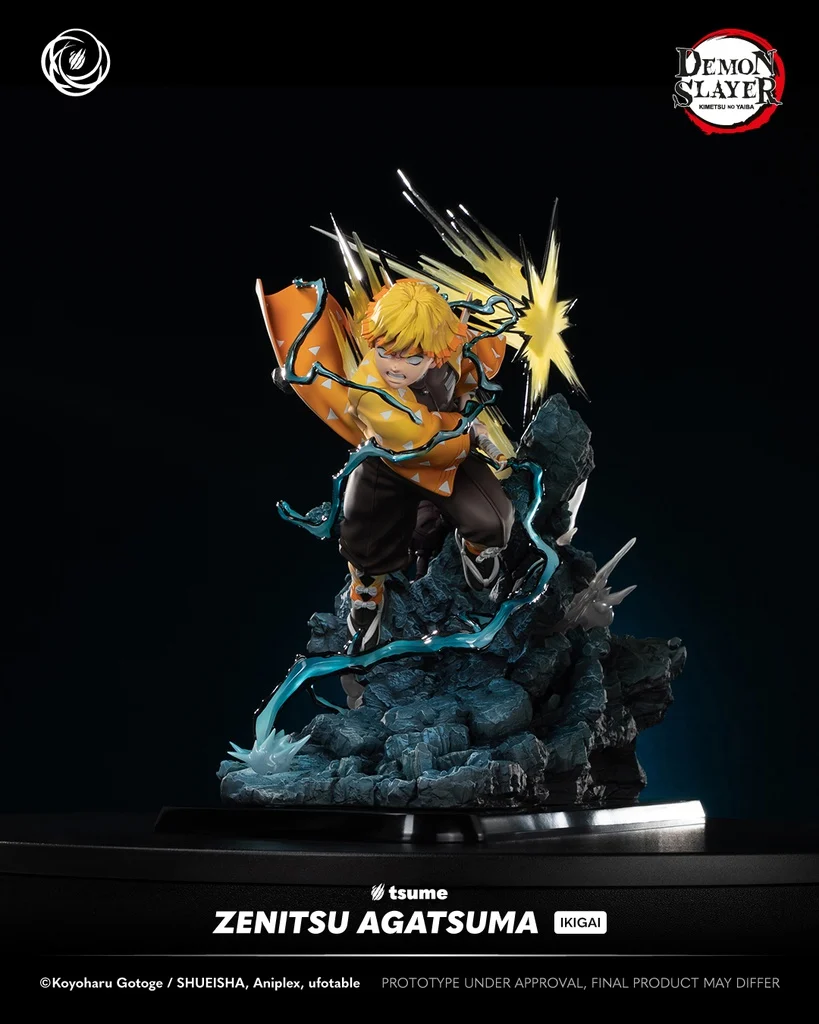 tsume-ikigai-zenitsu-agatsuma-resin-statue-1-6-41-cm-demon-slayer image 2