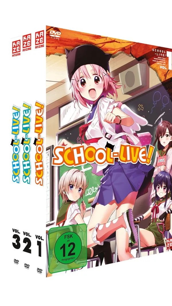 kaz-anime-school-live-gesamtausgabe-dvd-komplettbox image 1