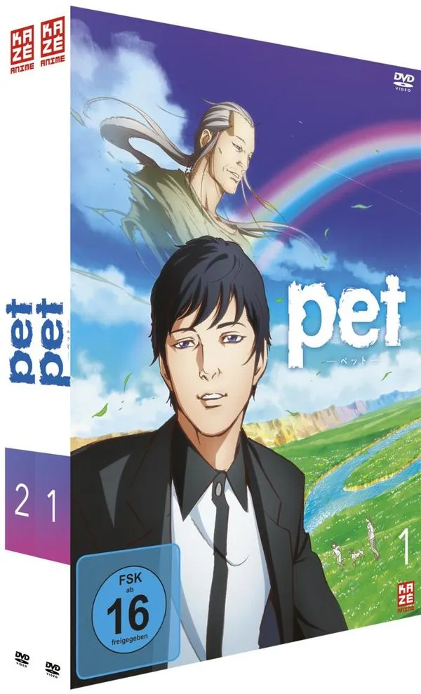 kaz-anime-pet-gesamtausgabe-dvd-thriller-mystery-mit-booklet image 1
