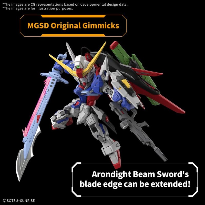 bandai-gundam-mgsd-destiny-gundam-modellbausatz image 4