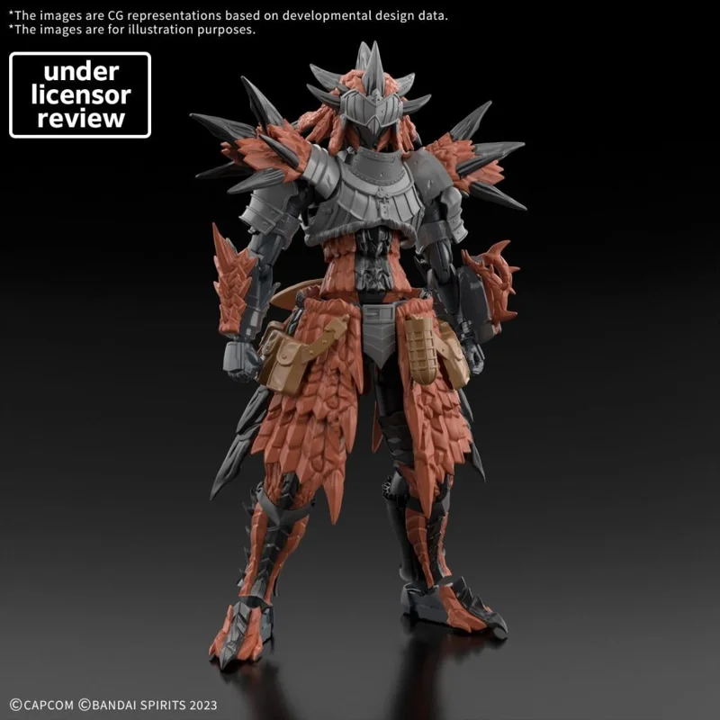 bandai-30mf-monster-hunter-wilds-rathalos-model-kit image 2