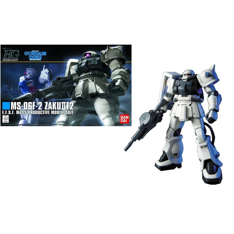 bandai-hguc-107-f2-zaku-1-144-gunpla-erdf-deration image 2