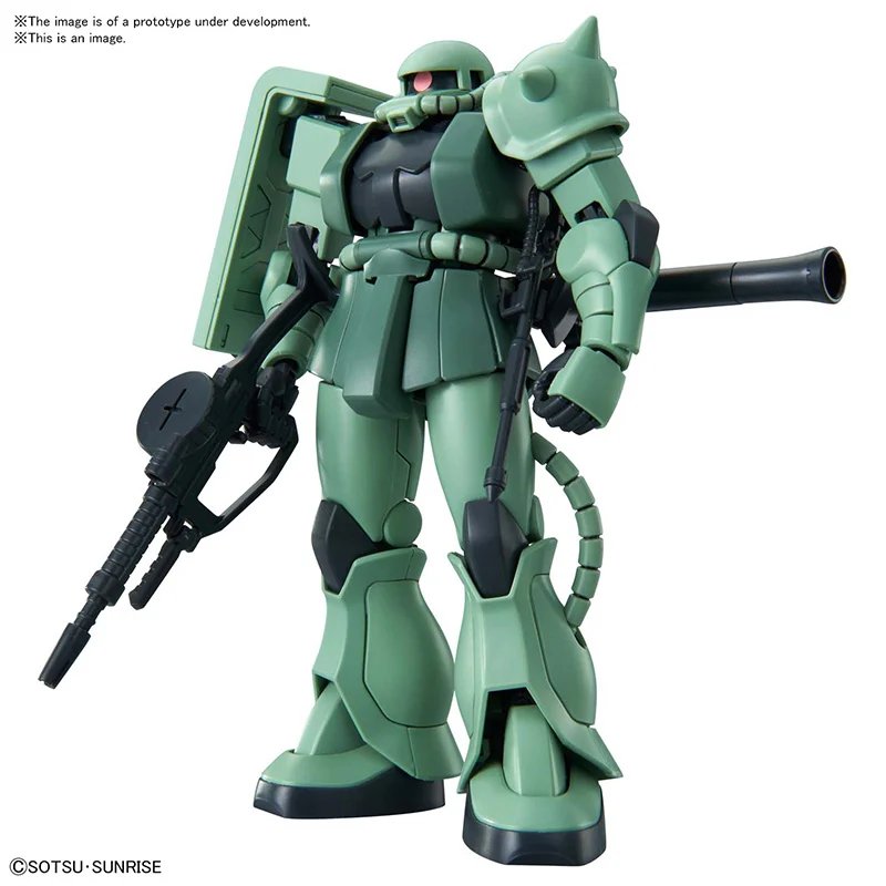 bandai-gundam-hguc-1-144-ms-06-zaku-ii-241-model-kit image 1
