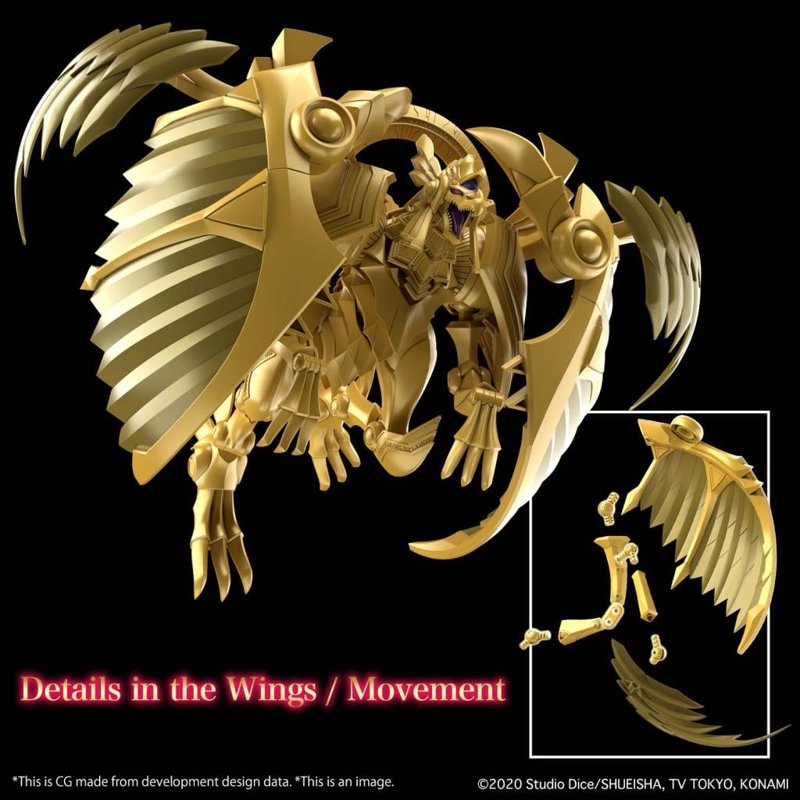 bandai-yu-gi-oh-gefl-drache-von-ra-model-kit image 3
