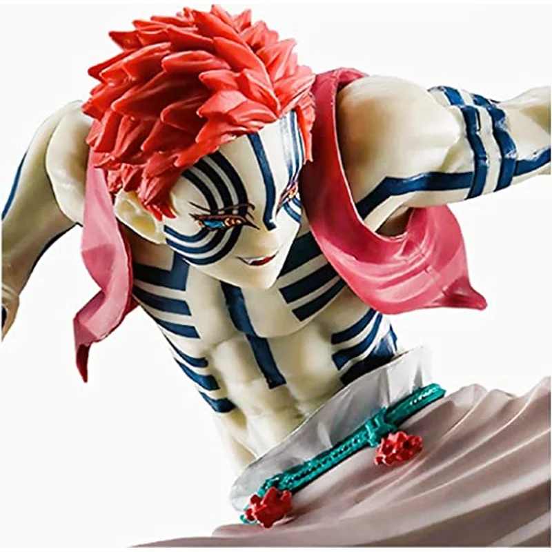 bandai-demon-slayer-ichibansho-akaza-anime-figur-kampfpose image 2