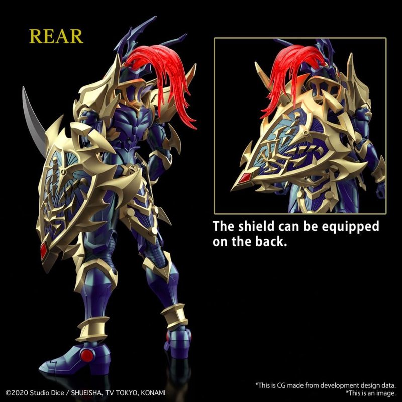 bandai-yu-gi-oh-figure-rise-standard-black-luster-modellbausatz image 2