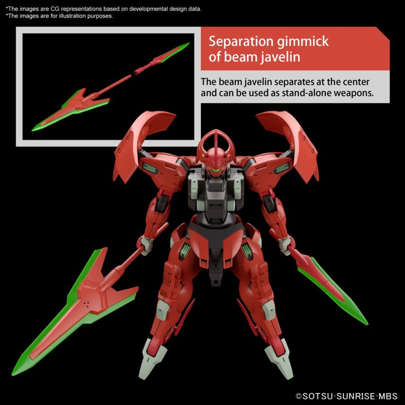 bandai-hg-darilbalde-1-144-modellbausatz-wfm-nr-08 image 4
