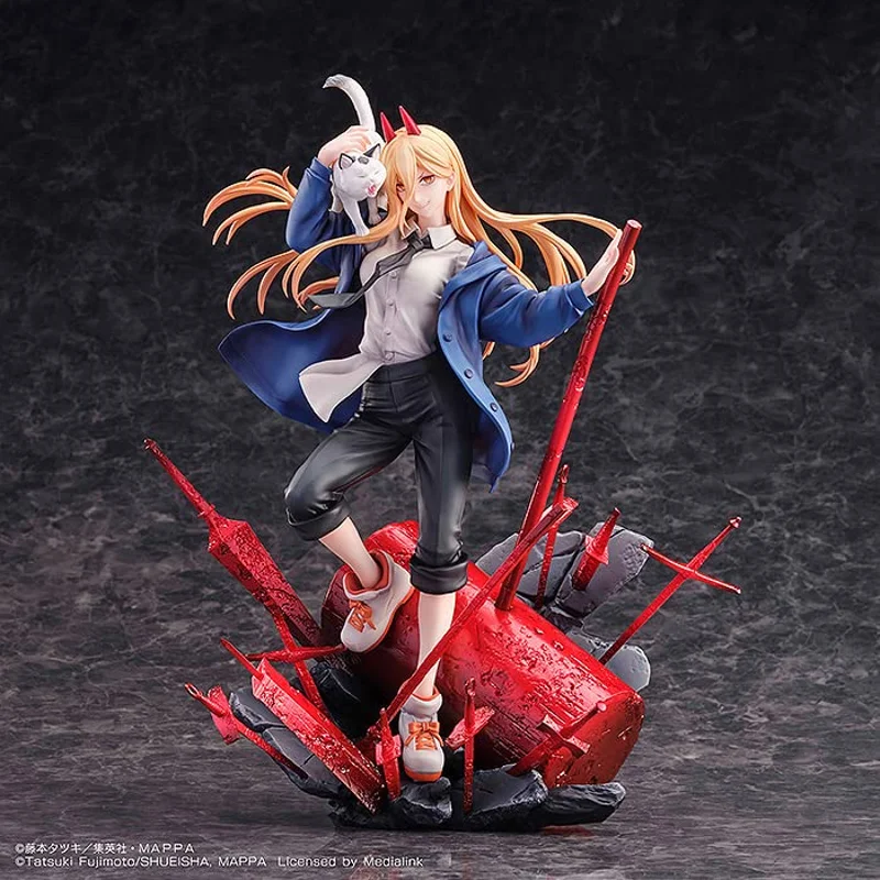 estream-chainsaw-man-1-7-power-meowy-statue-figur image 2