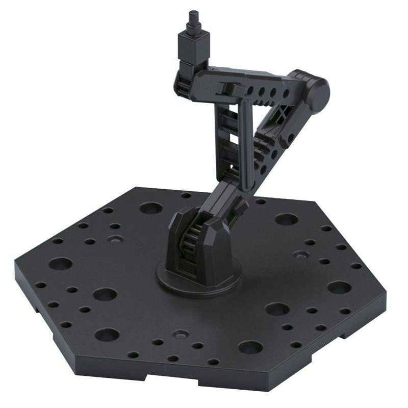 bandai-gundam-action-base-5-black-gunpla-display-stand image 1