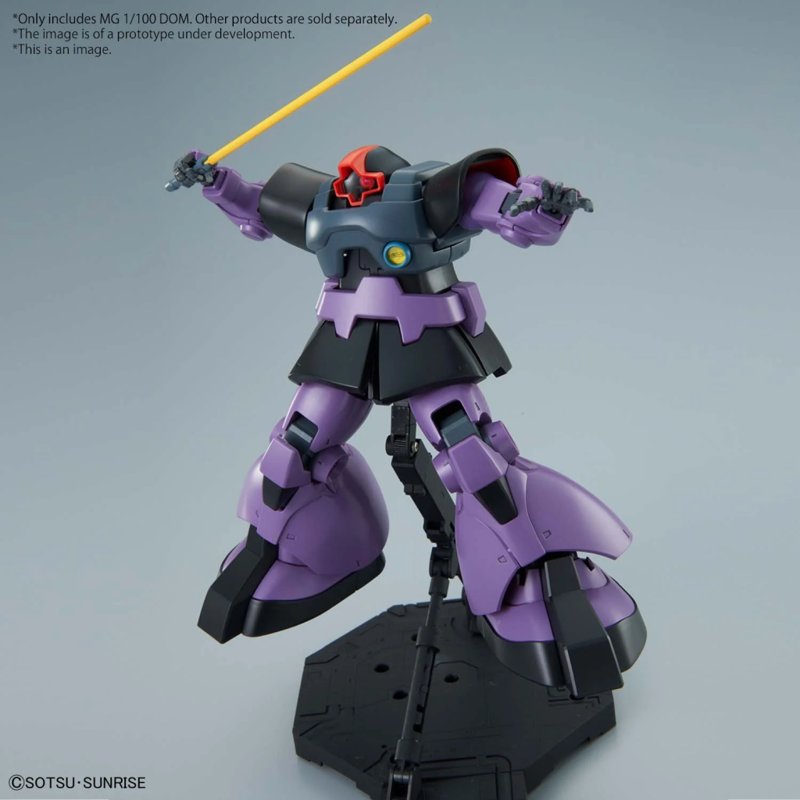 bandai-gundam-mg-dom-1-100-modellbausatz-zeon-uc-version image 3