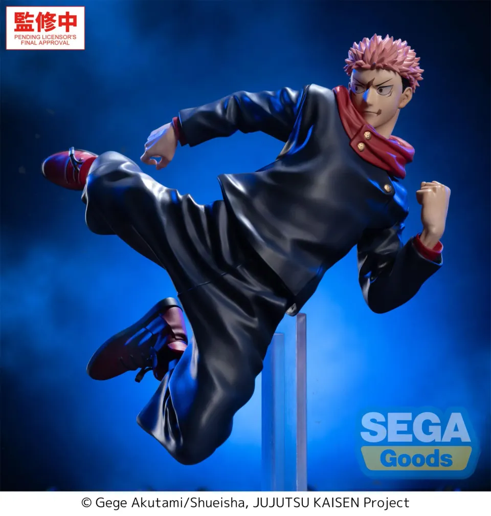 sega-luminasta-jujutsu-kaisen-yuji-itadori-figur-21cm-pvc image 1