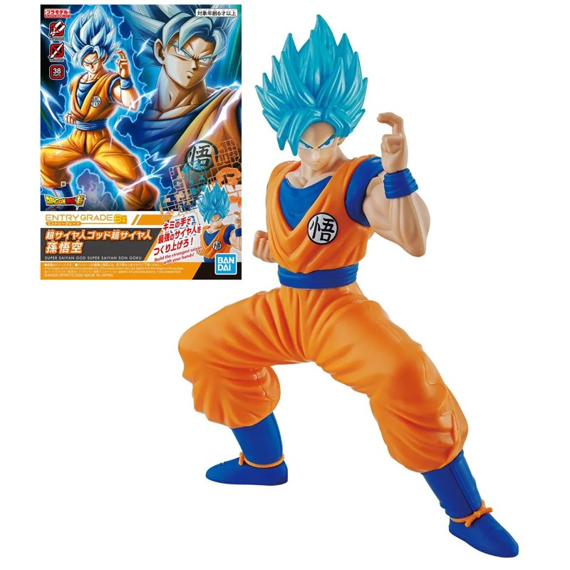 bandai-entry-grade-ssgss-son-goku-modellbausatz-dragon-ball image 2
