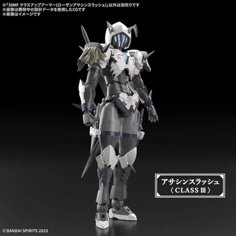 bandai-30mf-a12-rosan-assassin-slash-modellbausatz-class-up-armor image 3