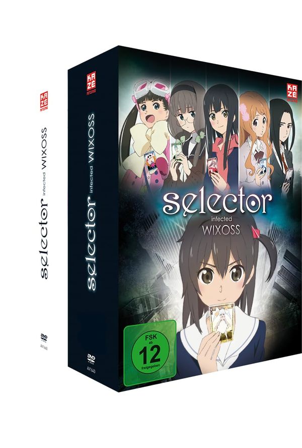 hardball-films-selector-infected-wixoss-gesamtausgabe-dvd-staffel-1-2-deutsch image 1