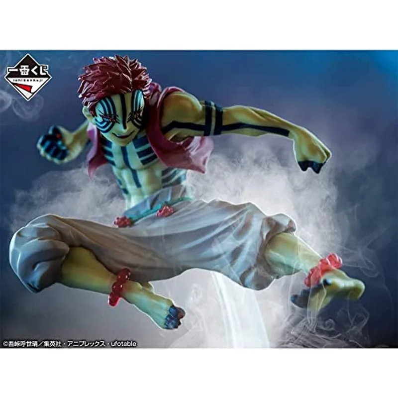 bandai-demon-slayer-ichibansho-akaza-anime-figur-kampfpose image 3