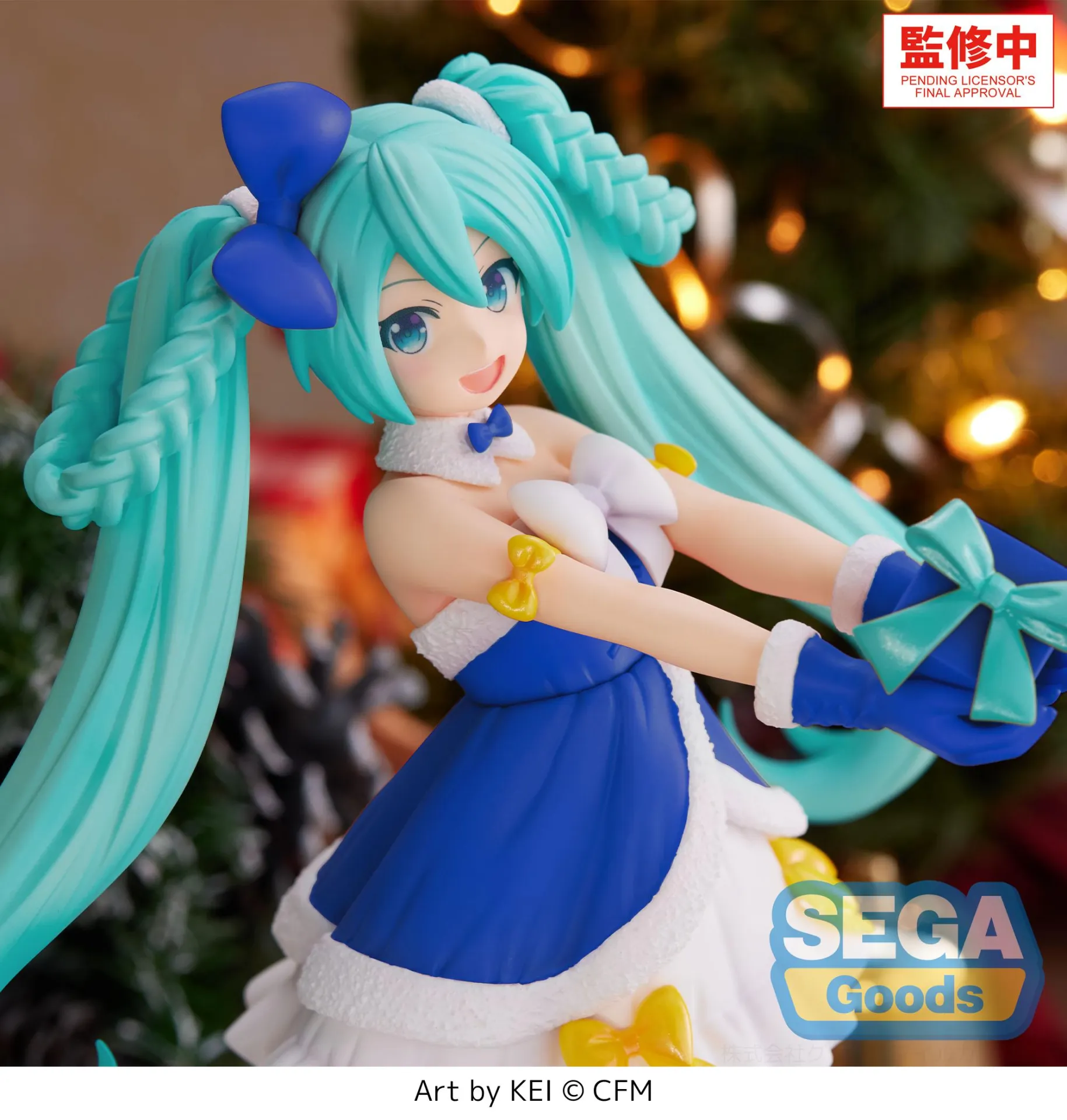 anistue-figure-art-s-hatsune-miku-sapphire-christmas-figur image 1