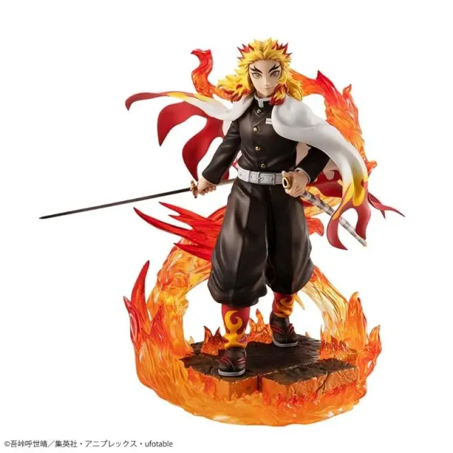 megahouse-demon-slayer-kyojuro-rengoku-g-e-m-anime-figur image 1