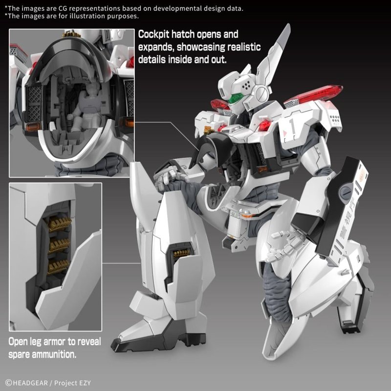 bandai-rg-1-48-av-98-ingram-plus-patlabor-modellbausatz image 4