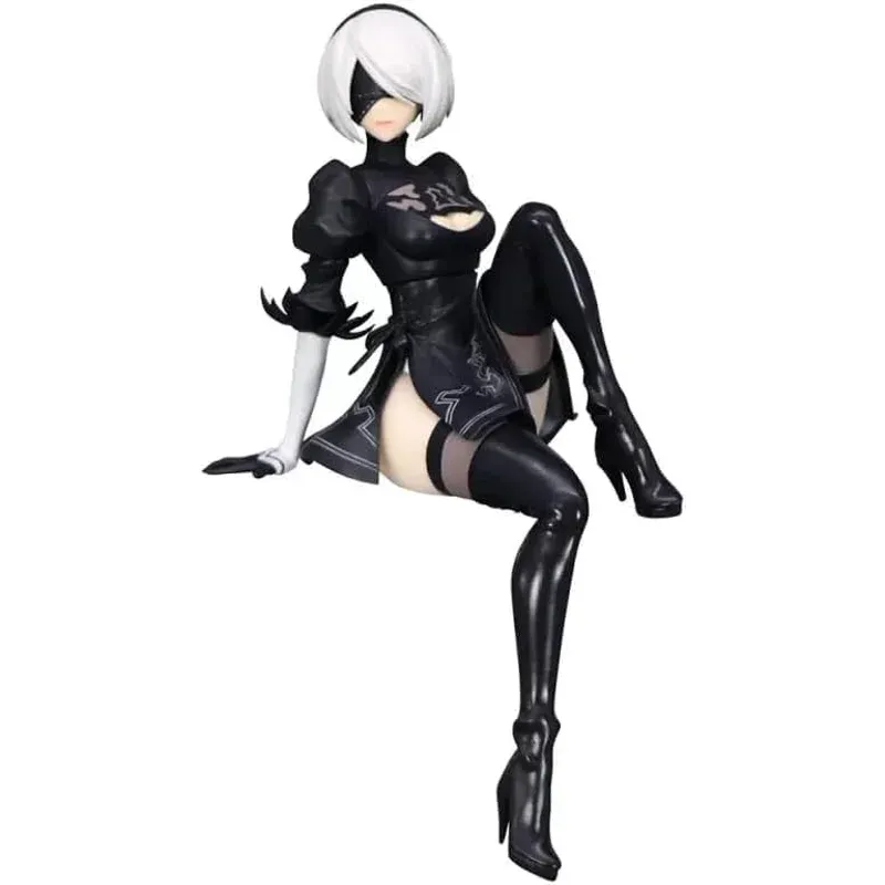 furyu-nier-automata-2b-noodle-stopper-anime-figur-sitzend image 1