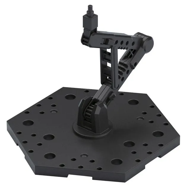 bandai-gundam-action-base-5-black-gunpla-display-stand image 1