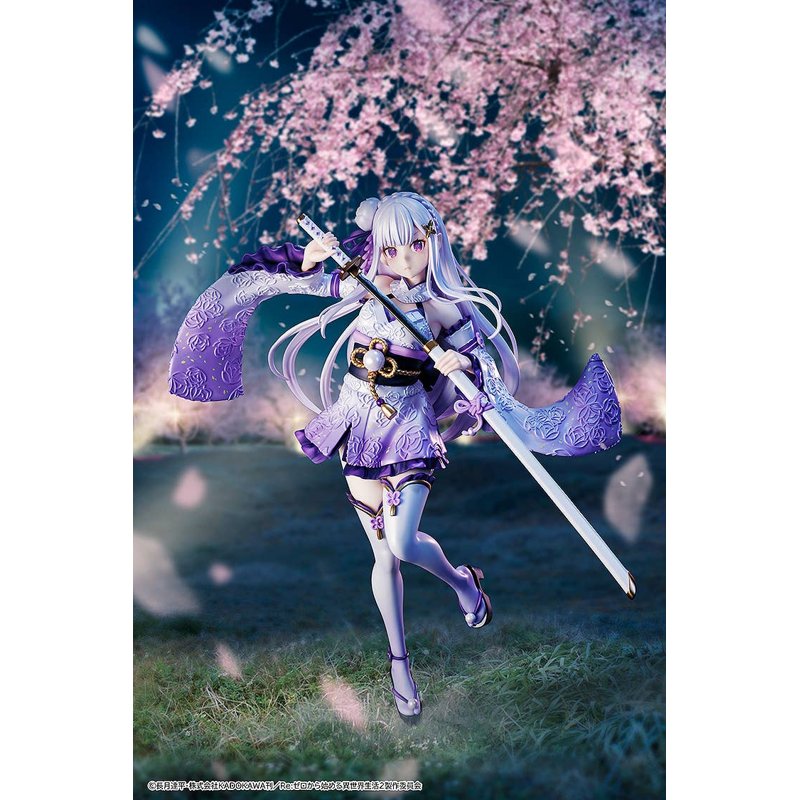 estream-re-zero-emilia-combat-outfit-ver-statue image 3