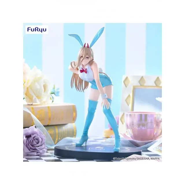 furyu-chainsaw-man-power-bicute-bunnies-figur-light-blue image 1