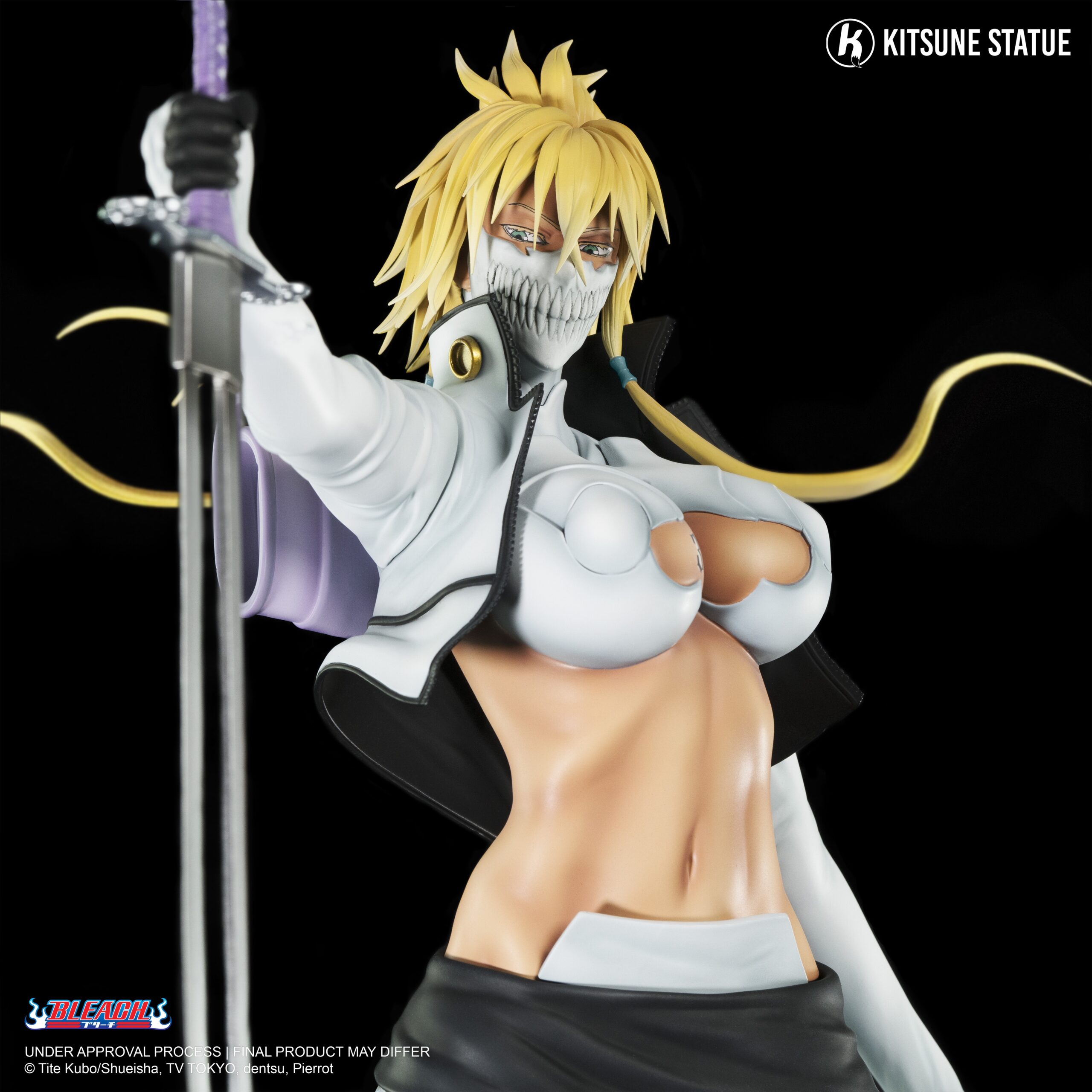 anistue-scale-area-bleach-tia-hallibel-kitsune-resin-statue-1-4 image 7