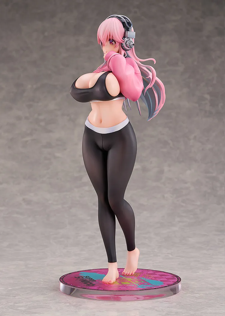 solarain-super-sonico-exercise-1-6-scale-statue-rosa-training image 8