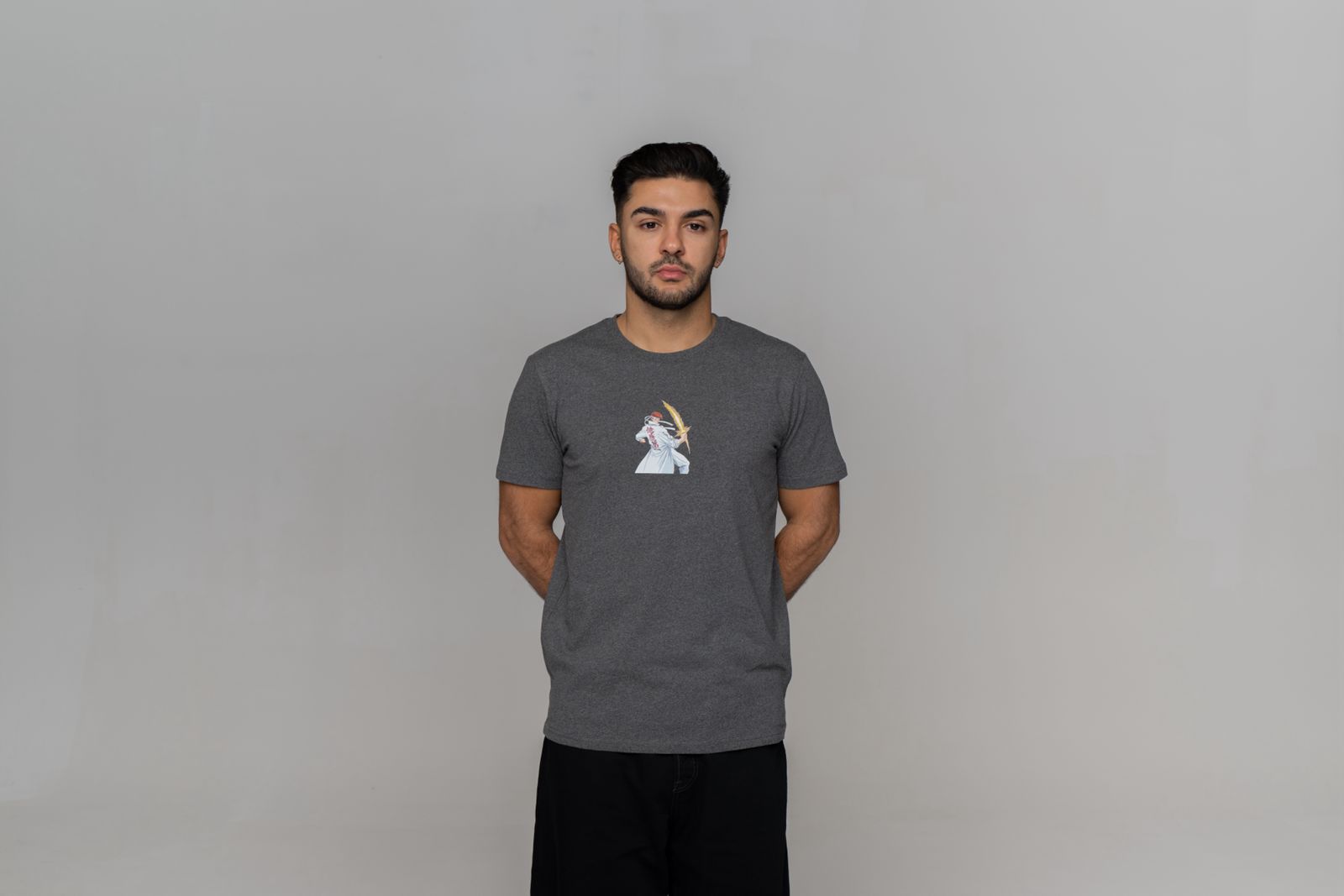 yu-yu-hakusho-t-shirt-regular-motiv-1-schwarz-organic-cotton image 3