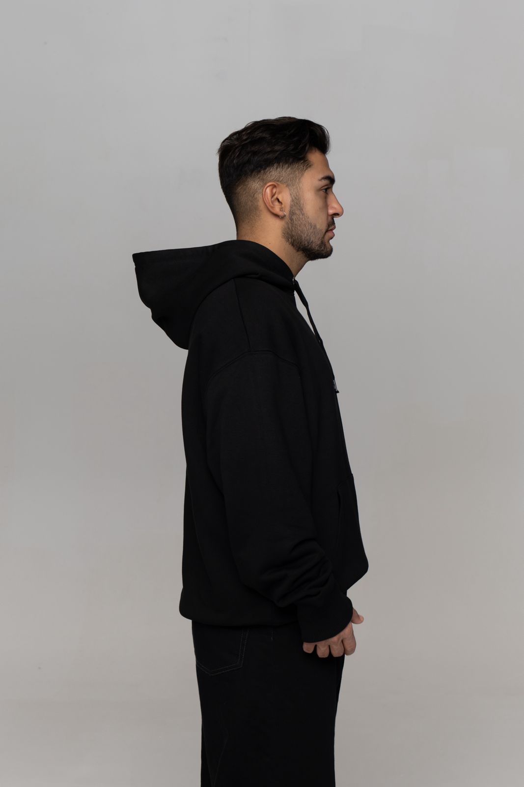 yu-yu-hakusho-motiv-1-hoodie-schwarz-bio-baumwolle image 4