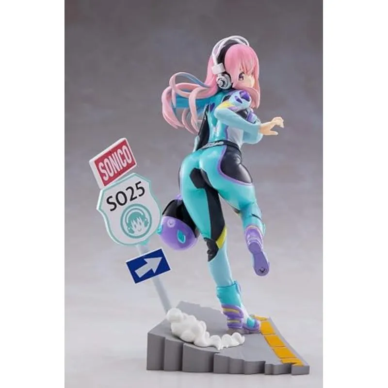 furyu-super-sonico-tenitol-anime-figur-kopfh-rer-pose image 3