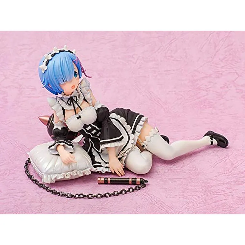 re-zero-rem-scale-figur-1-7-maid-mit-sockel image 4